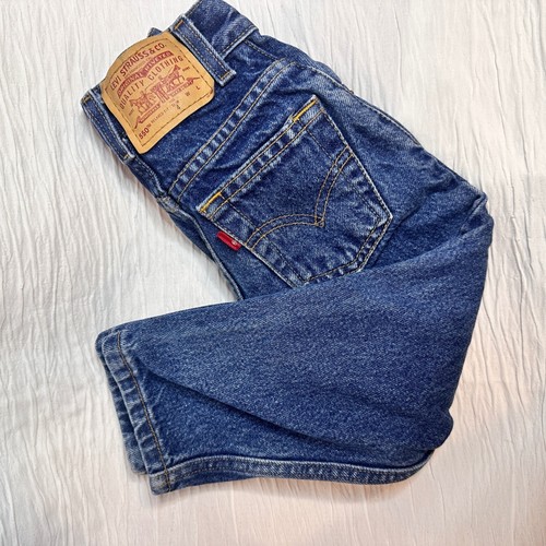 Levi's Vintage Y2K 550 Relaxed Fit Demin Jeans 100% Cotton Youth 4 Slim