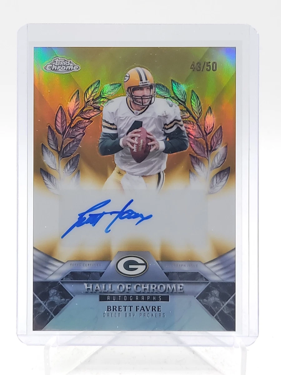 Brett Favre Football Autographed Sports Trading Cards