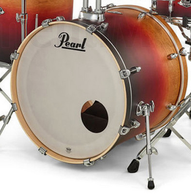 Pearl EXL Export 22''x18'' Bassdrum lackiert Ember Dawn NEU in OVP   MEGADEAL 