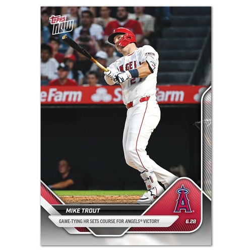 2025 Topps Now 361 Mike Trout