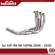 Yamaha YZF-R6 R6 YZF 2006 - 2024 Front Exhaust Header Header Pipe Manifold Kit