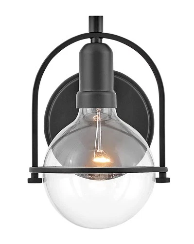 Hinkley Lighting 53770 Somerset 1 Light 9" Tall Bathroom Sconce - Black - Picture 11 of 11