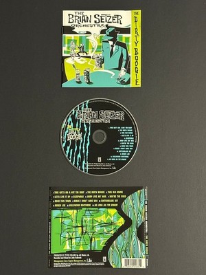 Brian Setzer Orchestra The Dirty Boogie CD 1998 Big Band Interscope NO CASE