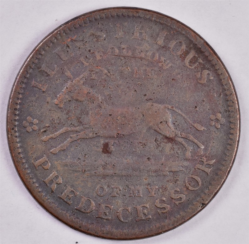 1837 Executive Experiment Turtle - Hard Times Token HT/33 Low 19 