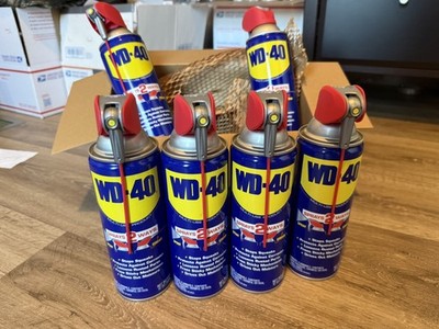 Multi Purpose Original WD-40 Formula 12oz Lubricant Spray W/Smart Straw (4 pack)