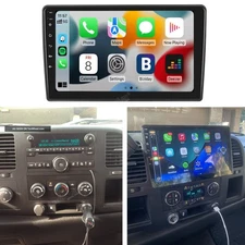 2+64G Android 15 For 2007-2013 Chevrolet Silverado CarPlay Car Stereo Radio GPS