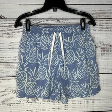 Chubbies The Thigh-Napples 5.5” Inseam Swim Trunks Lined Pineapples Men’s Small