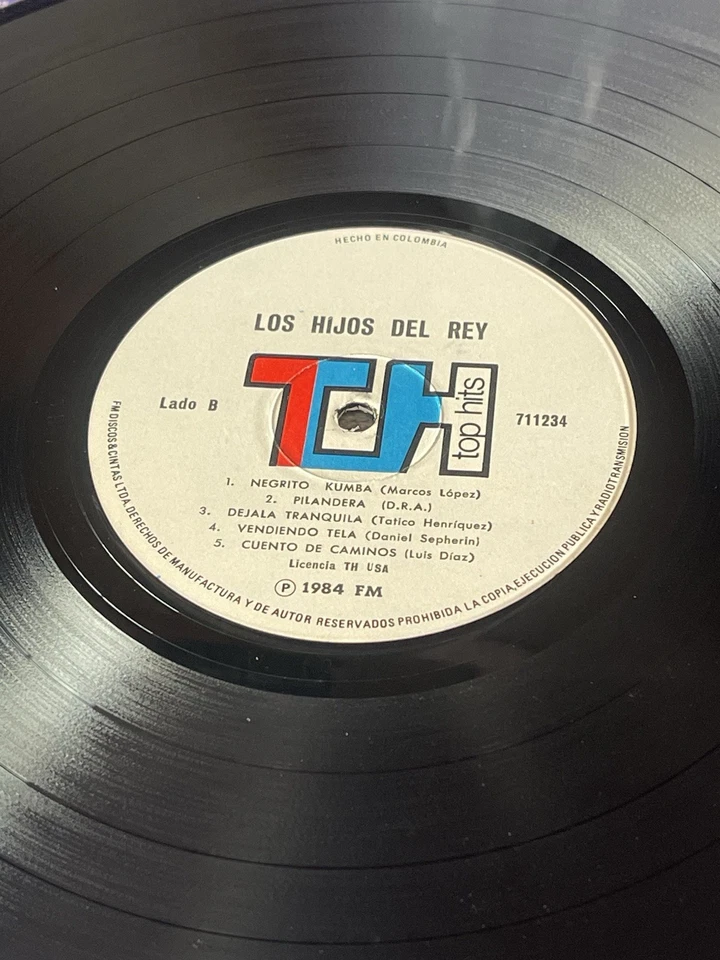 Los Hijos Del Rey – Los Hijos Del Rey - TH Merengue 1984 - Image 3 of 4