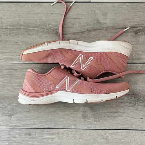 New Balance 711 Schuhe Damen 8,5 B Turnschuhe Laufschuhe rosa koralle Schnürschuhe - Bild 2 von 12