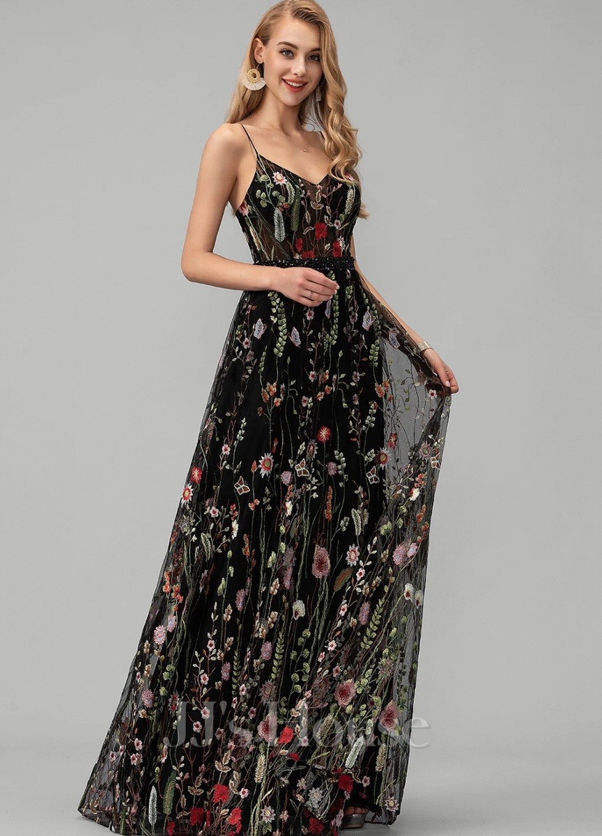 navy blue evening dresses plus size Ever-Pretty Inclusive Plus Size Glamorous Sequin Ruffle Sleeve Maxi Formal Evening Dress main image 1