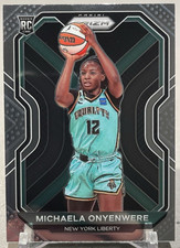 2021 Panini Prizm WNBA Michaela Onyenwere #93 - Rookie RC New York Liberty