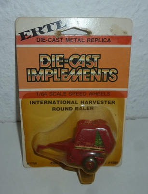 ERTL / FARM VEHICLE / HARVESTER RUNDBALLENPRESSE / 1:64 / 80er J. / #2560#