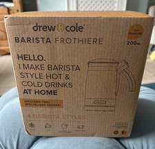 Drew&Cole Barista Frothiere Milk Frother and Latte Maker