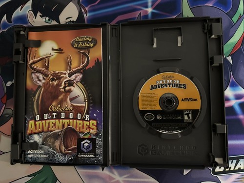 Cabela's Outdoor Adventures GC CIB W/ Manual - GameCube - Tested Working - Picture 4 of 7