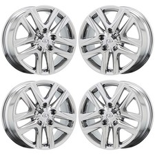20 Lexus Lx570 Bright Chrome Wheels Rims Factory Oem Set 74280 Exchange