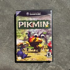 Pikmin (Black Label) Nintendo GameCube 2001 Complete in Box with Manual CIB