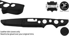 BLACK STITCH DASH DASHBOARD LEATHER COVER FITS MG MGB V8 STYLE 3 CUSTOM NEW
