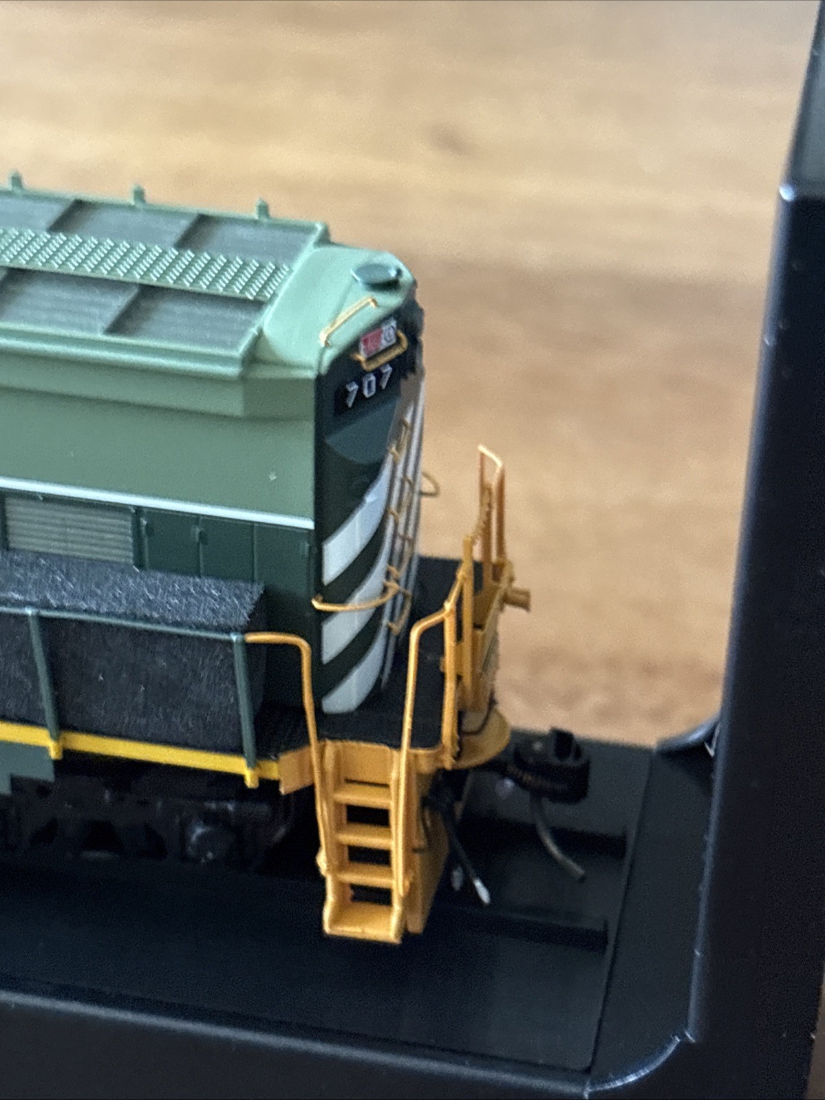 Bowser 24861 HO Scale British Columbia Railway Alco Century M630 Locomotive #707