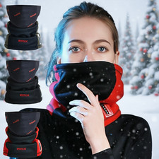 Winter Fleece Warmer Face Mask Scarf Thick Neck Gaiter Bandana for Cold Weather