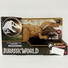 Jurassic World Wild Roar Epic Evolution Megalosaurus Dinosaur Action Figure NEW