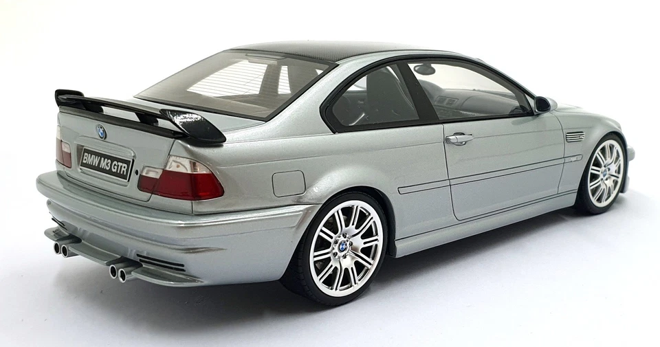 Otto Models 1/18 Scale Resin OT1128 - BMW M3 E46 GTR Street - Silver - Image 2 of 4