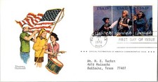 US FDC #1629-1631 Postmasters of America 1976 The Spirit of  76 Norman Rockwell