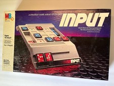Input 1984 Strategy Board Game by Milton Bradley Vintage Complete