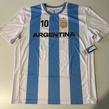 Lionel Messi Jersey National Team Argentina Football Assn NWT FIFA World Cup