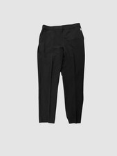 Tommy Hilfiger Women's Black Sloane Logo Stretch Slim-Leg Ankle Pants Size 8