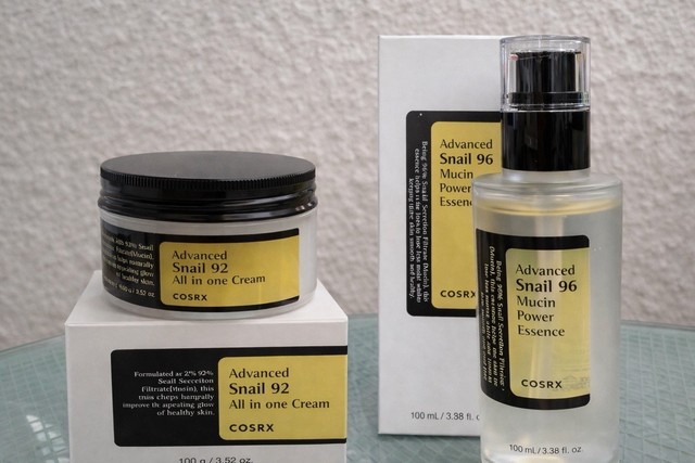 COSRX Snail 96 Mucin Essence + Snail 92 Cream Set Hydration K-Beauty