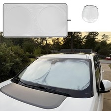 63"×34in Customized For Chevy Windshield Sun Shade UV Protection Heat Insulation