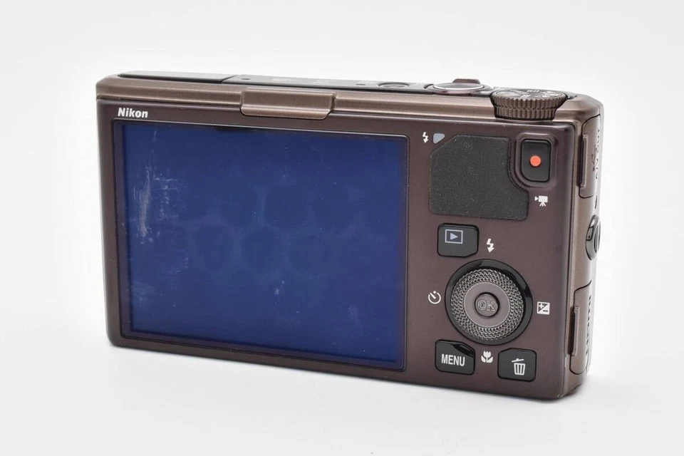 M3 Nikon COOLPIX S9500 18.1MP Compact Digital Camera brown Japan - Image 2 of 3