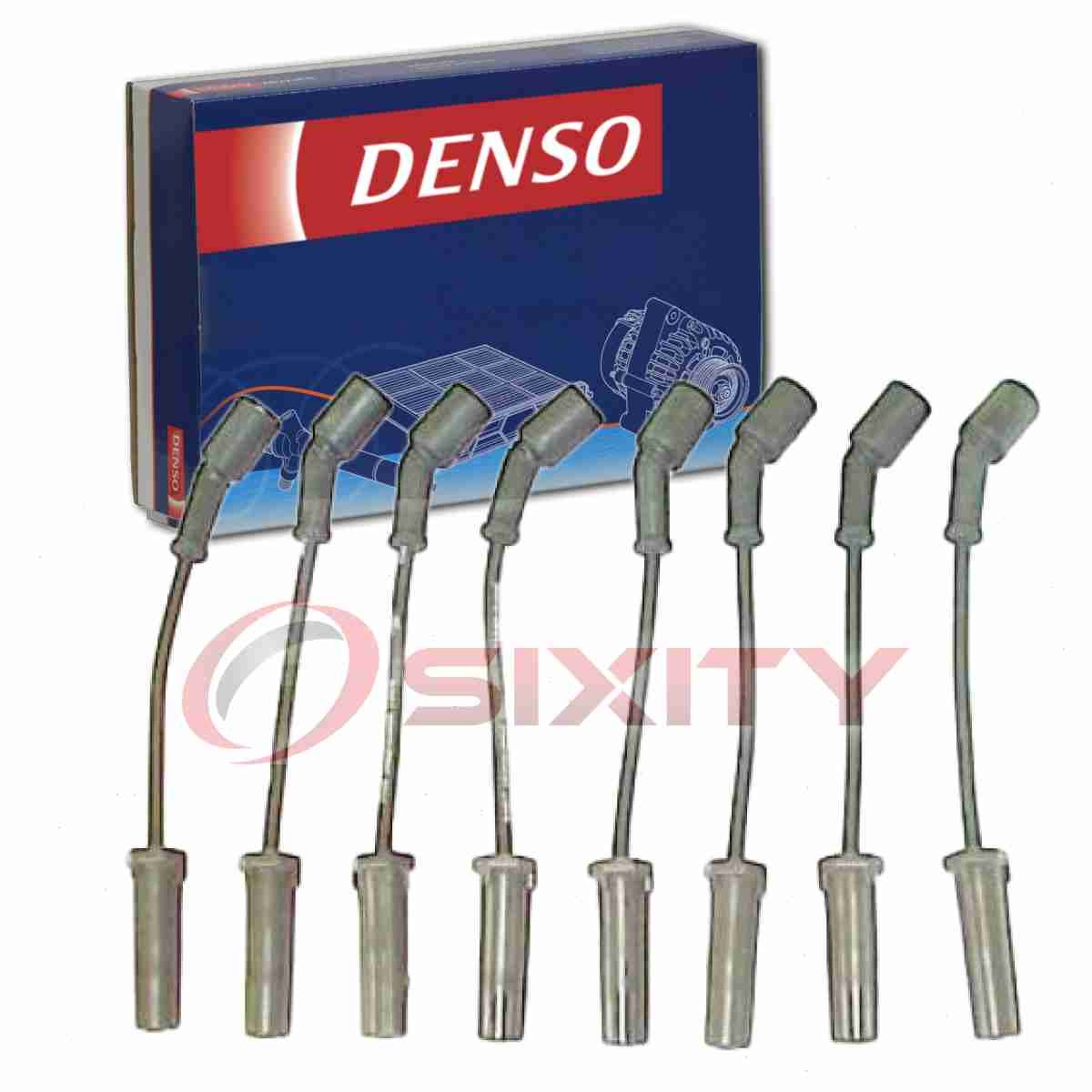 Denso Spark Plug Wire Set for 2014-2015 Chevrolet SS 6.2L V8 Ignition Plugs tg