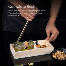 T- Nutcracker Nut Tongs Ergonomic Reusable Nut Cracker Opener Tool For Hazelnuts