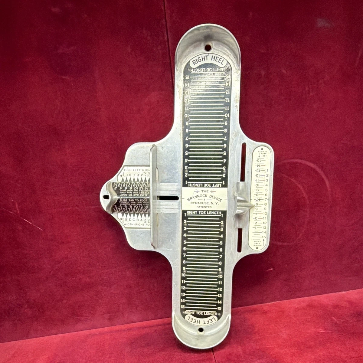 Original Vintage Shoe Brannock Devices for sale | eBay