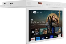 SYLVOX KT16K0KHGA 15.6" 1080p Smart LED-LCD Under Cabinet TV White