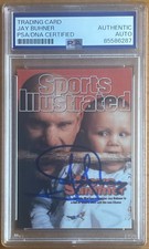 JAY BUHNER SIGNED 1998 FLEER SPORTS ILLUSTRATED #6C PSA DNA AUTHENTIC AUTOGRAPH