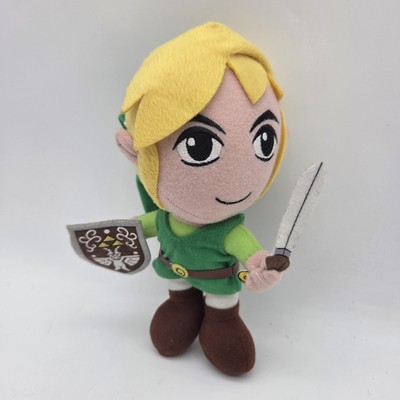 The Legend Of Zelda Four Swords Link Plush Stuffed Figure Adventures  2007 9'' 