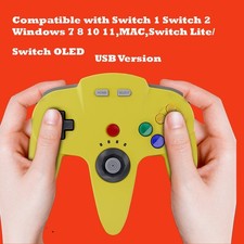 Switch Online Controller N64 Games for Switch 1 switch 2 PC Switch OLED/LITE