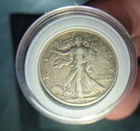1943 Walking Liberty Half Dollar • 90% Silver • Circulated • X107