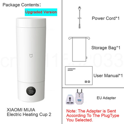 Portable Electric Heating Cup 2: 350Ml,6-Level Temp Control,12-Hour Keep Warm,31