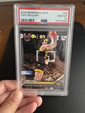2023-24 BOWMAN U NOW CAITLIN CLARK #59 PSA 10 