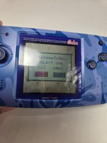 Neo Geo Pocket Color Slim Camouflage Blue - Tested Working Read