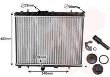 FITS CITROËN C3 AIRCROSS II 1.2 RADIATOR, ENGINE COOLING 40002255 VAN WEZEL