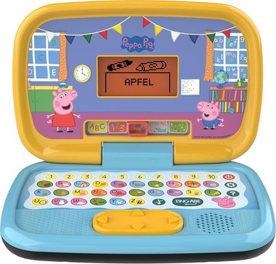 Vtech Peppas Lernlaptop   Lerncomputer mit ABC-Tastatur und verschiedenen