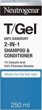 Neutrogena T/Gel 2 in 1 Anti-Dandruff Shampoo and Conditioner 250ml UK