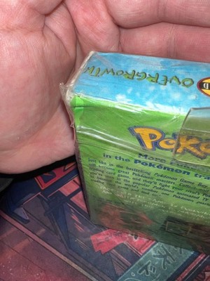 1999 Pokemon Overgrowth Theme Deck New Sealed In Box Open Corner
