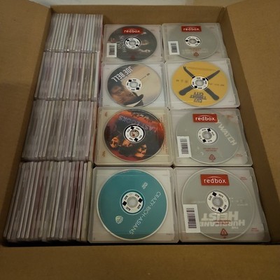 Huge Lot Of 240 DVDs In Redbox Cases Random Assortment Collection 