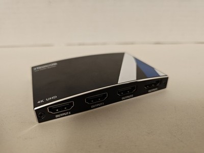 HDMI Splitter 1 In 4 Out 4K UHD HD 1080P 4-Port Repeater Splitter Amplifier 1x4