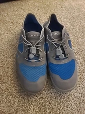 Simms Currents Shoe Gray Blue Water Sports Boat Deck Quick Dry Men's Size 11